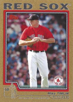 2004 Topps - Gold #589 Mike Timlin Front