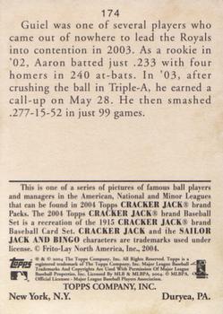 2004 Topps Cracker Jack #174 Aaron Guiel Back