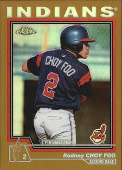 2004 Topps Chrome - Gold Refractors #217 Rodney Choy Foo Front