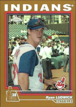 2004 Topps Chrome - Gold Refractors #458 Ryan Ludwick Front