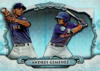 2018 Bowman - Bowman Sterling Continuity #BS-AG Andres Gimenez Front