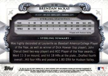 2018 Bowman - Bowman Sterling Continuity #BS-BM Brendan McKay Back