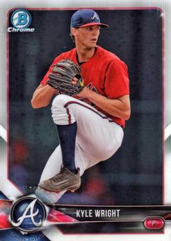 2018 Bowman - Chrome Prospects #BCP14 Kyle Wright Front