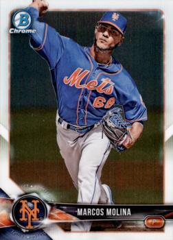 2018 Bowman - Chrome Prospects #BCP35 Marcos Molina Front