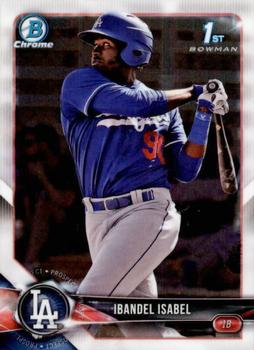 2018 Bowman - Chrome Prospects #BCP47 Ibandel Isabel Front