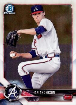 2018 Bowman - Chrome Prospects #BCP83 Ian Anderson Front