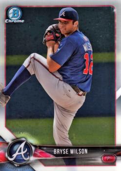 2018 Bowman - Chrome Prospects #BCP135 Bryse Wilson Front
