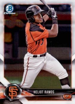 2018 Bowman - Chrome Prospects #BCP143 Heliot Ramos Front