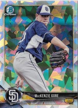 2018 Bowman - Chrome Prospects Atomic Refractor #BCP131 MacKenzie Gore Front