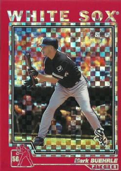 2004 Topps Chrome - Red X-Fractors #127 Mark Buehrle Front