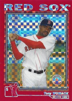 2004 Topps Chrome - Red X-Fractors #333 Tony Womack Front