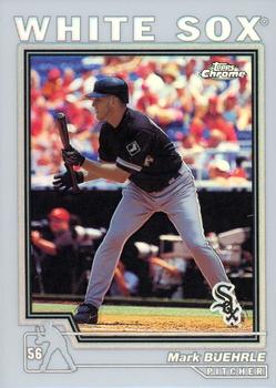 2004 Topps Chrome - Refractors #127 Mark Buehrle Front