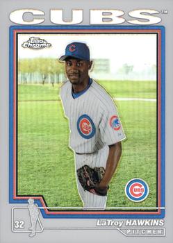 2004 Topps Chrome - Refractors #339 LaTroy Hawkins Front