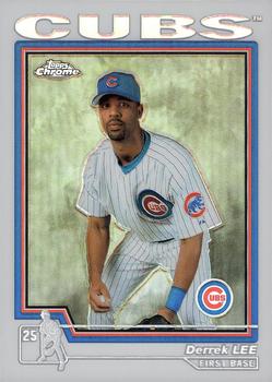 Derrek Lee 2004 Topps #373 Chicago Cubs Baseball Card
