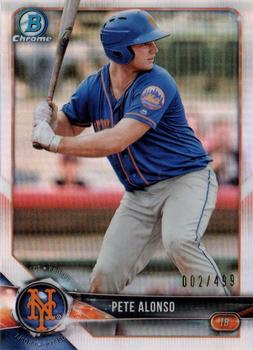 2018 Bowman - Chrome Prospects Refractor #BCP137 Pete Alonso Front