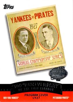 2004 Topps - Fall Classic Covers #FC1927 1927 World Series Front
