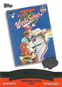 2004 Topps - Fall Classic Covers #FC1989 1989 World Series Front