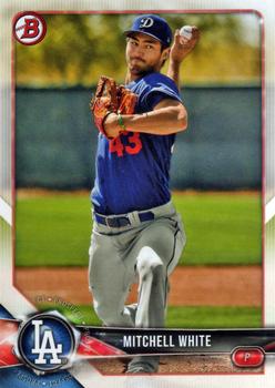2018 Bowman - Prospects #BP103 Mitchell White Front