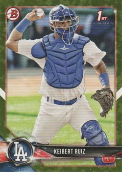 2018 Bowman - Prospects Camo #BP79 Keibert Ruiz Front