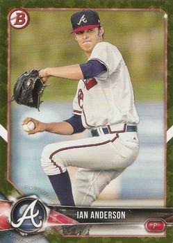 2018 Bowman - Prospects Camo #BP83 Ian Anderson Front