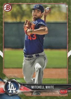 2018 Bowman - Prospects Camo #BP103 Mitchell White Front