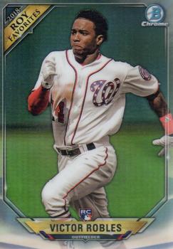 2018 Bowman - Chrome Rookie of the Year Favorites #ROYF-VR Victor Robles Front