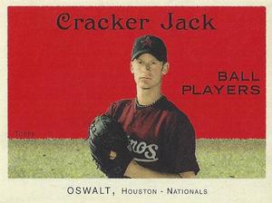 2004 Topps Cracker Jack - Mini Stickers #41 Roy Oswalt Front