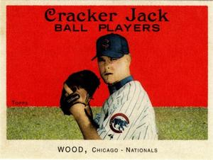 2004 Topps Cracker Jack - Mini Stickers #44 Kerry Wood Front