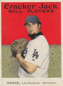 2004 Topps Cracker Jack - Mini Stickers #50 Eric Gagne Front
