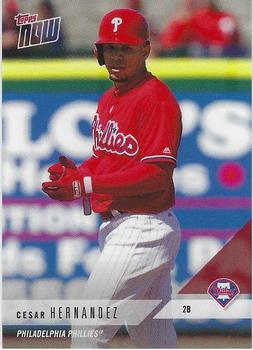 2018 Topps Now Road to Opening Day Philadelphia Phillies #OD-278 Cesar Hernandez Front