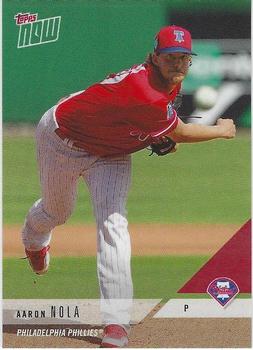 2018 Topps Now Road to Opening Day Philadelphia Phillies #OD-280 Aaron Nola Front