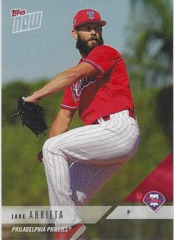 2018 Topps Now Road to Opening Day Philadelphia Phillies #OD-282 Jake Arrieta Front