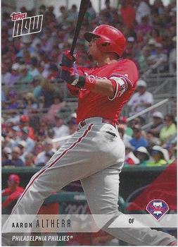 2018 Topps Now Road to Opening Day Philadelphia Phillies #OD-286 Aaron Altherr Front