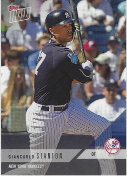 2018 Topps Now Road to Opening Day New York Yankees #OD-31 Giancarlo Stanton Front