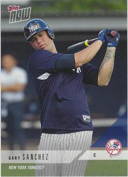 2018 Topps Now Road to Opening Day New York Yankees #OD-36 Gary Sanchez Front