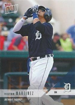 2018 Topps Now Road to Opening Day Detroit Tigers #OD-108 Victor Martinez Front