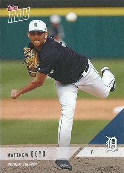2018 Topps Now Road to Opening Day Detroit Tigers #OD-116 Matthew Boyd Front