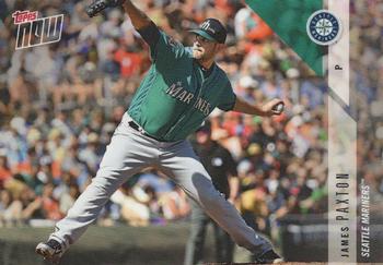 2018 Topps Now Road to Opening Day Seattle Mariners #OD-206 James Paxton Front