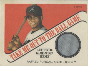 2004 Topps Cracker Jack - Take Me Out To The Ball Game Relics #TB-RF Rafael Furcal Front