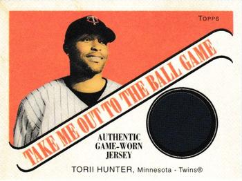 2004 Topps Cracker Jack - Take Me Out To The Ball Game Relics #TB-TKH Torii Hunter Front