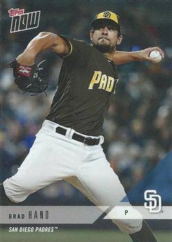 2018 Topps Now Road to Opening Day San Diego Padres #OD-433 Brad Hand Front