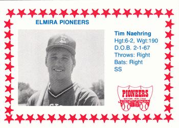 1988 Cain Elmira Pioneers #17 Tim Naehring Front