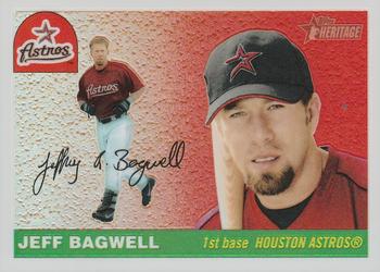 2004 Topps Heritage - Chrome Refractors #THC32 Jeff Bagwell Front