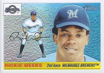 2004 Topps Heritage - Chrome Refractors #THC60 Rickie Weeks Front