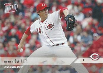 2018 Topps Now Road to Opening Day Cincinnati Reds #OD-318 Homer Bailey Front