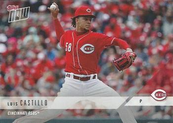 2018 Topps Now Road to Opening Day Cincinnati Reds #OD-319 Luis Castillo Front