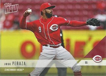 2018 Topps Now Road to Opening Day Cincinnati Reds #OD-325 Jose Peraza Front