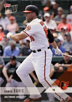 2018 Topps Now Road to Opening Day Baltimore Orioles #OD-4 Chris Davis Front
