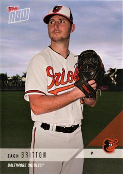 2018 Topps Now Road to Opening Day Baltimore Orioles #OD-7 Zach Britton Front