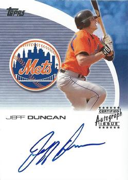2004 Topps Opening Day - Autographs #JD Jeff Duncan Front